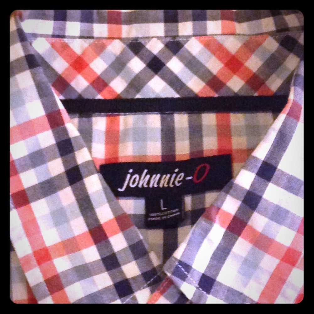 Red,White & Blue Johnnie - O SL Shirt NWOT